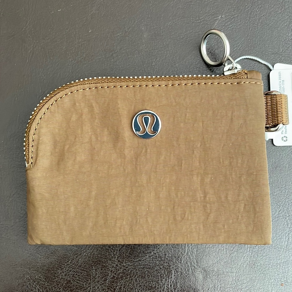 Lululemon Test of Time Card Holder one size for all Deep Artifact brown